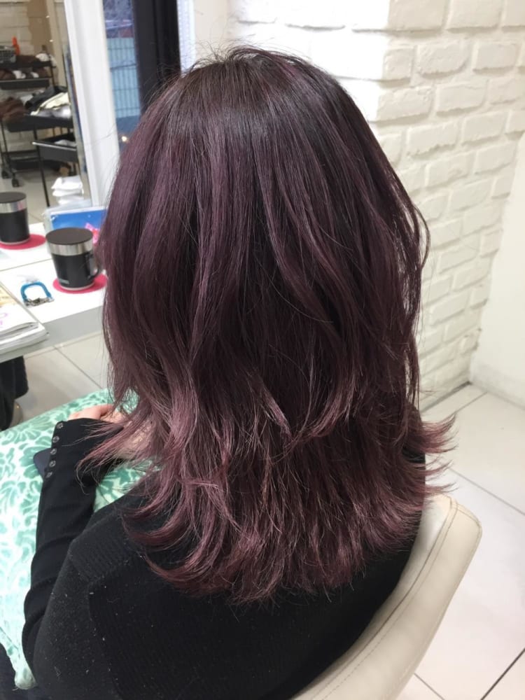 イルミナカラー アッシュピンク ヘアカタログ Ash 吉祥寺店 奥田 未玖