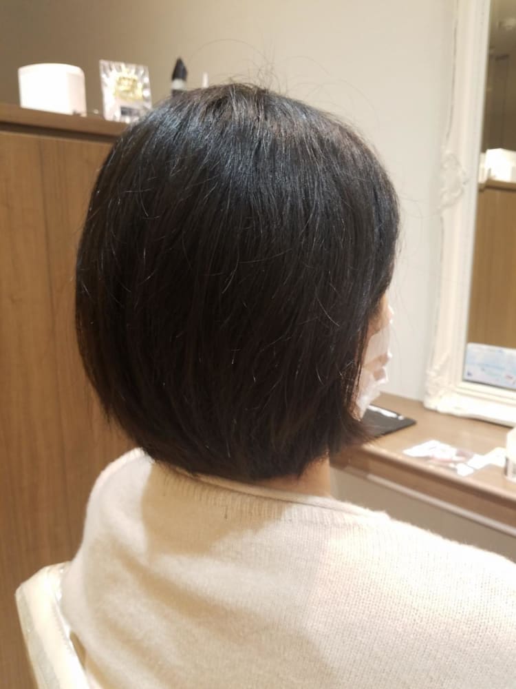 縮毛矯正×ショート｜ヘアカタログ Ash 大泉学園店 村岡 信太朗 ...