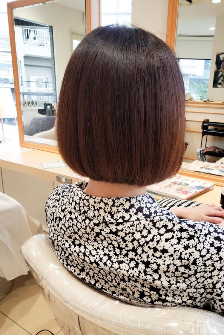 大人艶ボブ ヘアカタログ Ash 高津店 井上 康司 ヘアサロン 美容院 Ash オフィシャルサイト