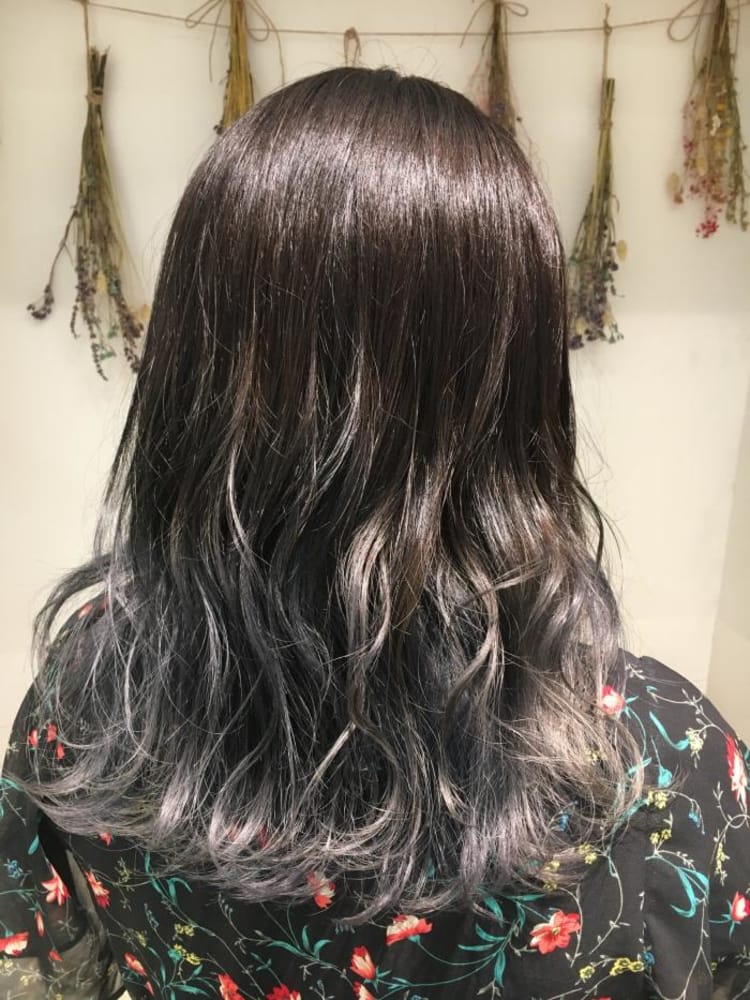 グラデーションカラー ヘアカタログ Ash 八幡山店 亀田 友香里 ヘアサロン 美容院 Ash オフィシャルサイト