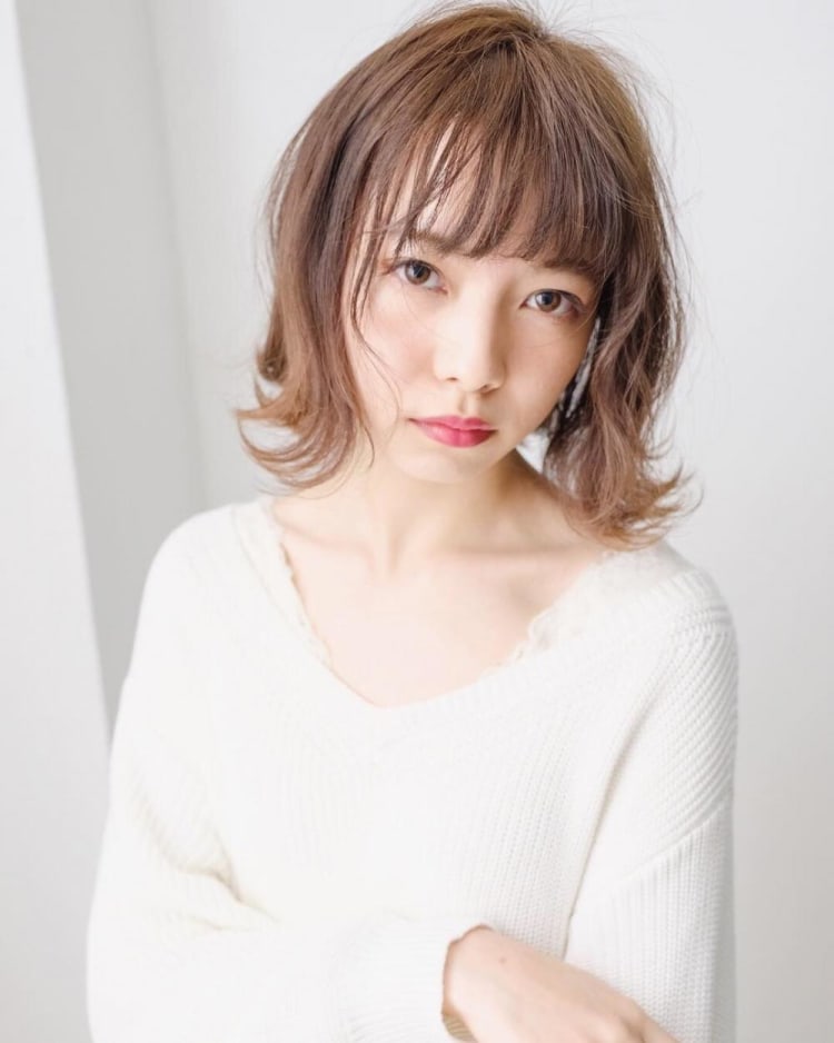 外ハネガーリーボブ ヘアカタログ Ash いずみ中央店 中嶋 悠 ヘアサロン 美容院 Ash オフィシャルサイト 外ハネガーリーボブ ヘアカタログ Ash いずみ中央店 中嶋 悠 ヘアサロン 美容院 Ash オフィシャルサイト