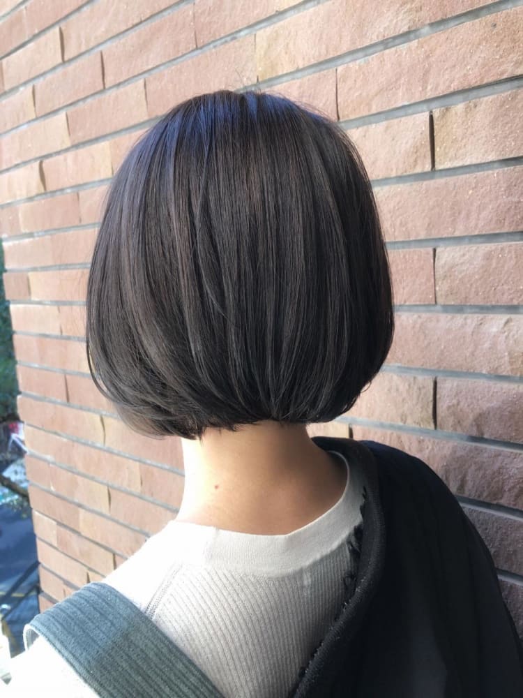 必ず似合う シンプルボブ ヘアカタログ Ash 大泉学園店 真木 敬義 ヘアサロン 美容院 Ash オフィシャルサイト