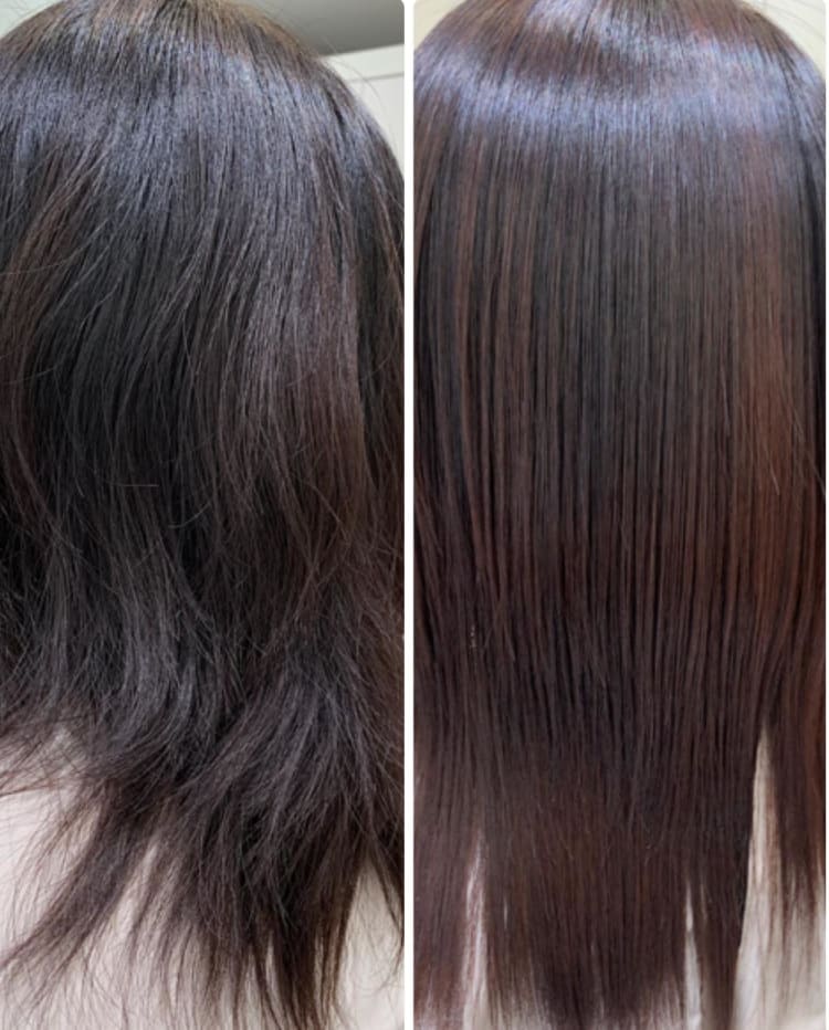 縮毛矯正 ビフォーアフター ヘアカタログ Ash 武蔵小杉店 Ash 武蔵小杉店 ヘアサロン 美容院 Ash オフィシャルサイト