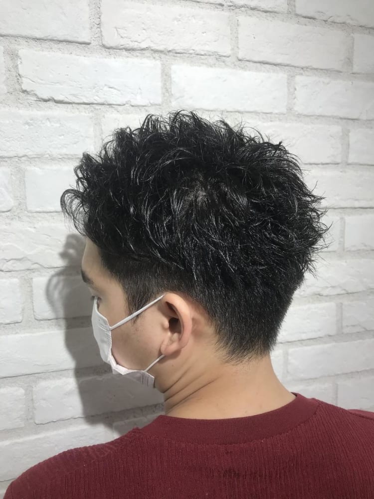 2ブロック風ソフトモヒカン ヘアカタログ Ash 稲田堤店 山下 立 ヘアサロン 美容院 Ash オフィシャルサイト