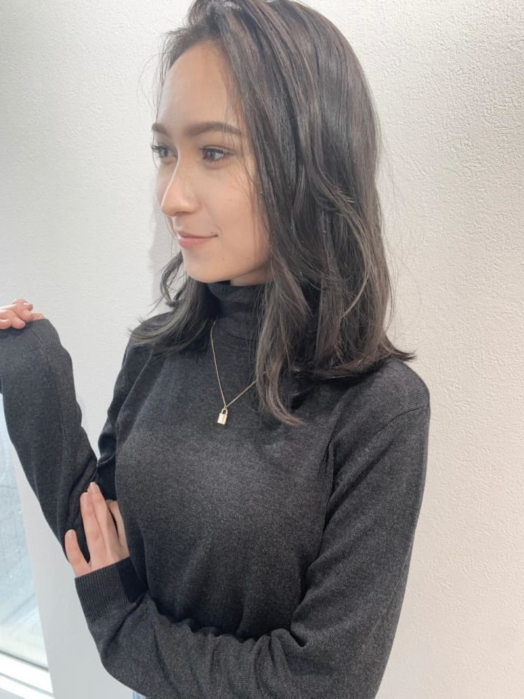 ブルーアッシュ系ブルネットカラー ヘアカタログ Ash 永福町店 町田 晴美 ヘアサロン 美容院 Ash オフィシャルサイト ブルーアッシュ系ブルネットカラー ヘアカタログ Ash 永福町店 町田 晴美 ヘアサロン 美容院 Ash オフィシャルサイト