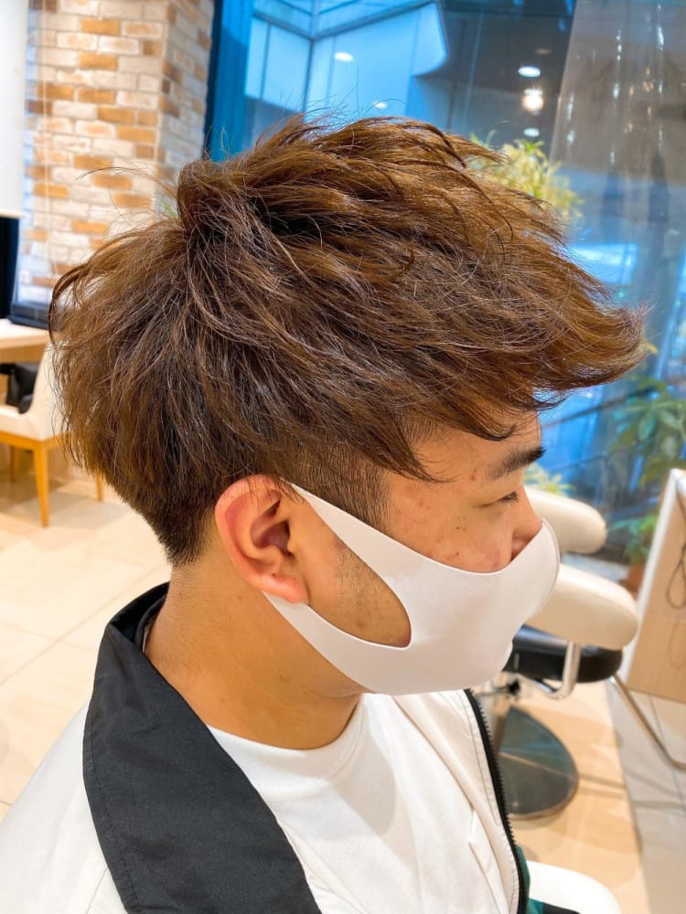 ハーフアップジェットモヒカン ヘアカタログ Ash 町田駅前通り店 内野 光葉 ヘアサロン 美容院 Ash オフィシャルサイト