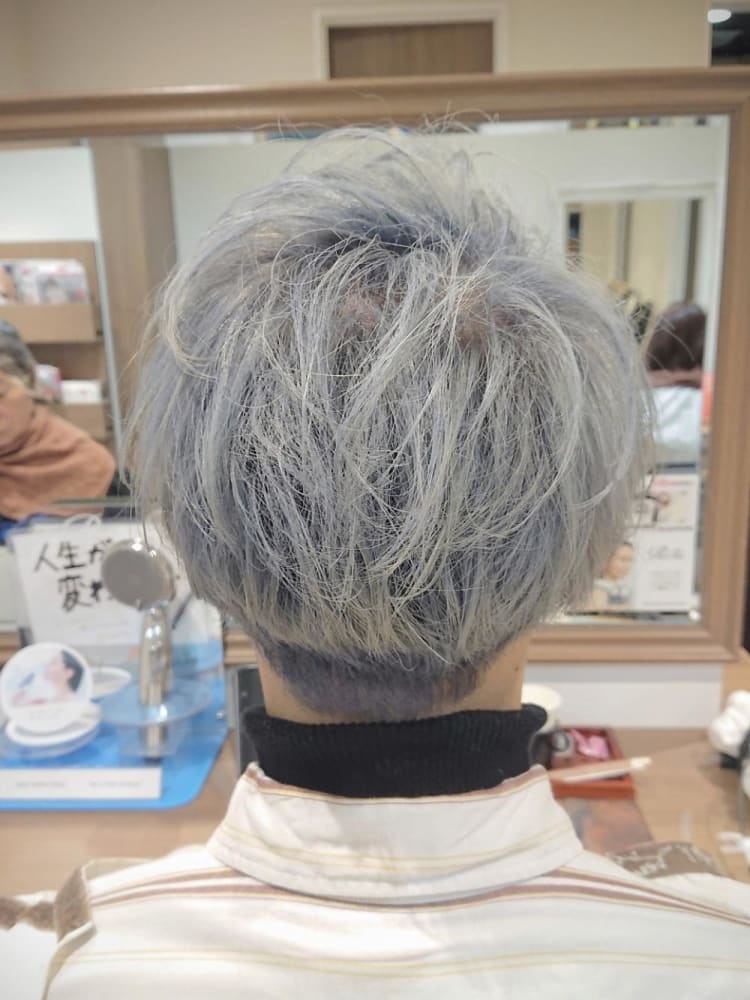 グレーヘア ヘアカタログ Ash 大泉学園店 東 知孝 ヘアサロン 美容院 Ash オフィシャルサイト