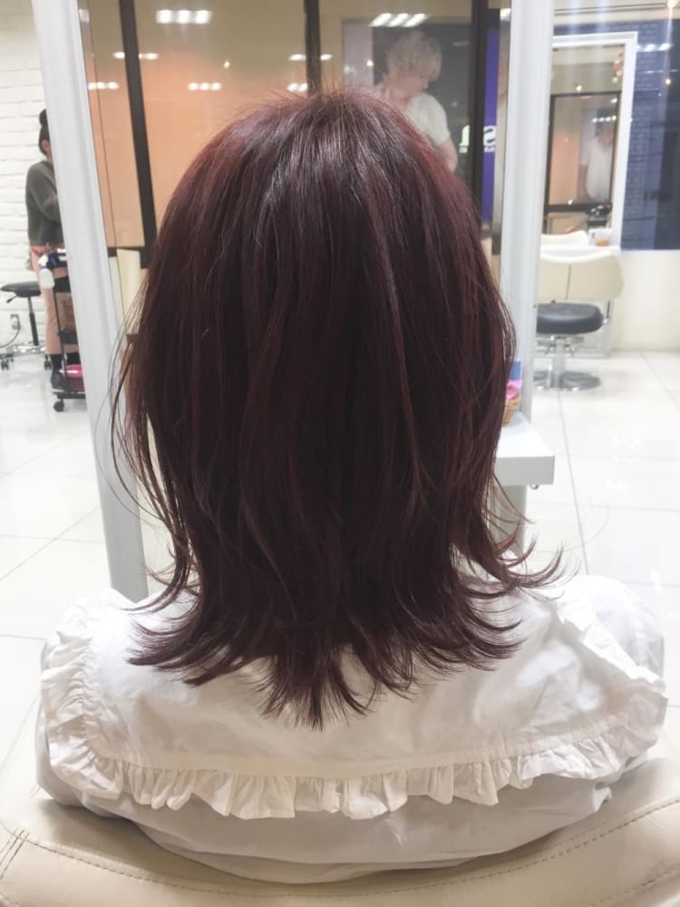 イルミナカラー アッシュピンク ヘアカタログ Ash 吉祥寺店 奥田 未玖