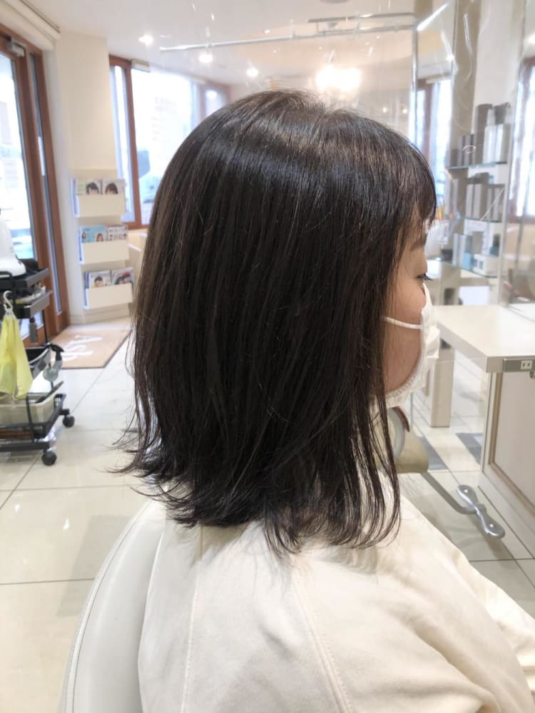 ダークベージュ ヘアカタログ Ash 分倍河原店 網川 和紗 ヘアサロン 美容院 Ash オフィシャルサイト
