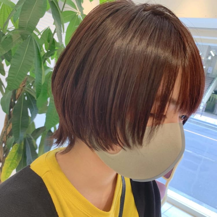 マッシュウルフ オレンジブラウン ヘアカタログ Ash 武蔵小金井店 高橋 優子 ヘアサロン 美容院 Ash オフィシャルサイト マッシュウルフ オレンジブラウン ヘアカタログ Ash 武蔵小金井店 高橋 優子 ヘアサロン 美容院 Ash オフィシャルサイト