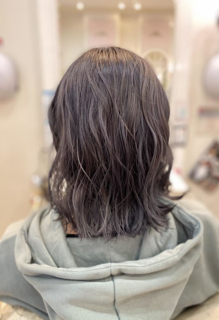 ほんのりピンクグレー ヘアカタログ Ash 北上尾店 二瓶 修 ヘアサロン 美容院 Ash オフィシャルサイト