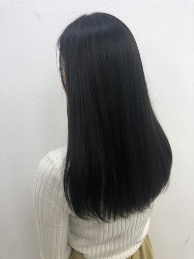 ブリーチなしで透明感抜群 ブルーアッシュ ヘアカタログ Ash 中山店 佐藤 あき ヘアサロン 美容院 Ash オフィシャルサイト