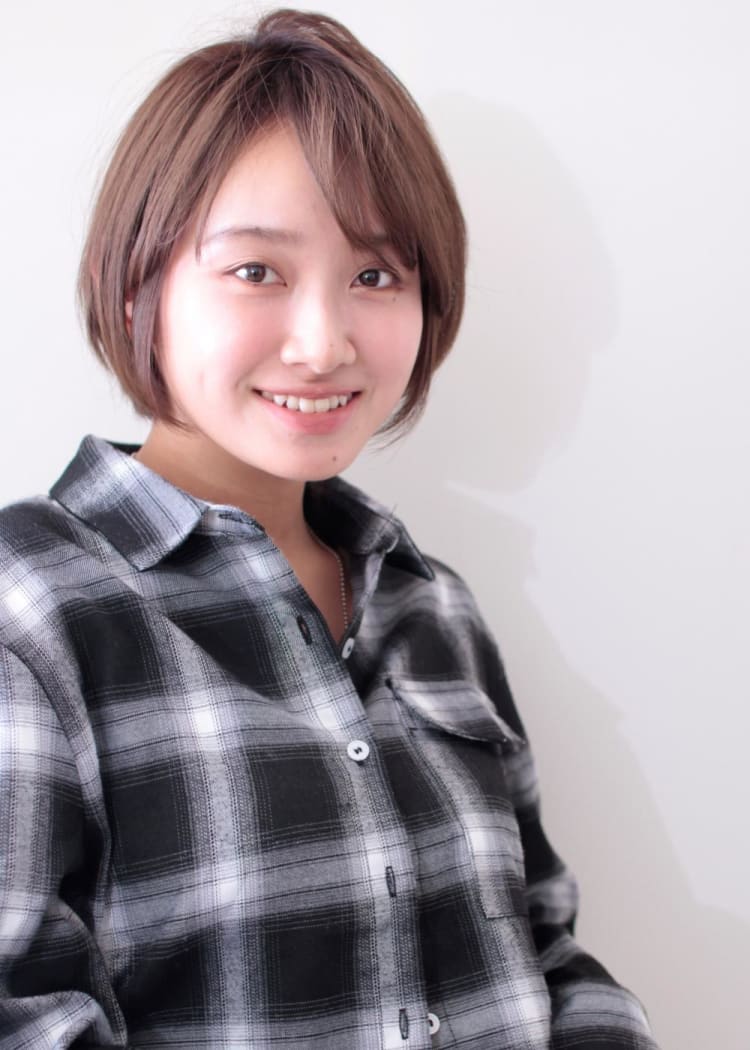 30代40代50代 大人ナチュラルレイヤーショートボブ ヘアカタログ Ash 自由が丘店 小野 正臣 ヘアサロン 美容院 Ash オフィシャルサイト