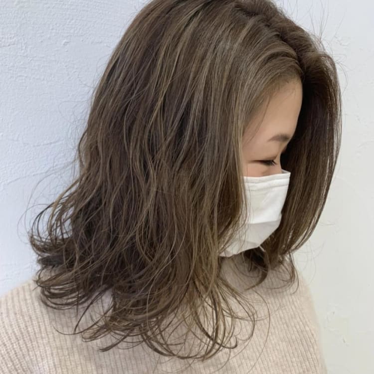 デジタルパーマ ハイライト オリーブベージュ ヘアカタログ Ash 武蔵小金井店 高橋 優子 ヘアサロン 美容院 Ash オフィシャルサイト デジタルパーマ ハイライト オリーブベージュ ヘアカタログ Ash 武蔵小金井店 高橋 優子 ヘアサロン 美容院 Ash オフィシャルサイト