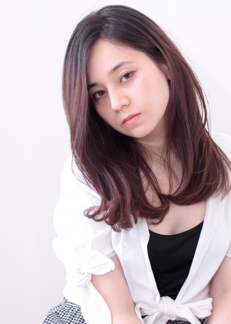 デジタルパーマで作る大人かわいいヘルシーレイヤー ヘアカタログ Ash 自由が丘店 須賀 一美 ヘアサロン 美容院 Ash オフィシャルサイト