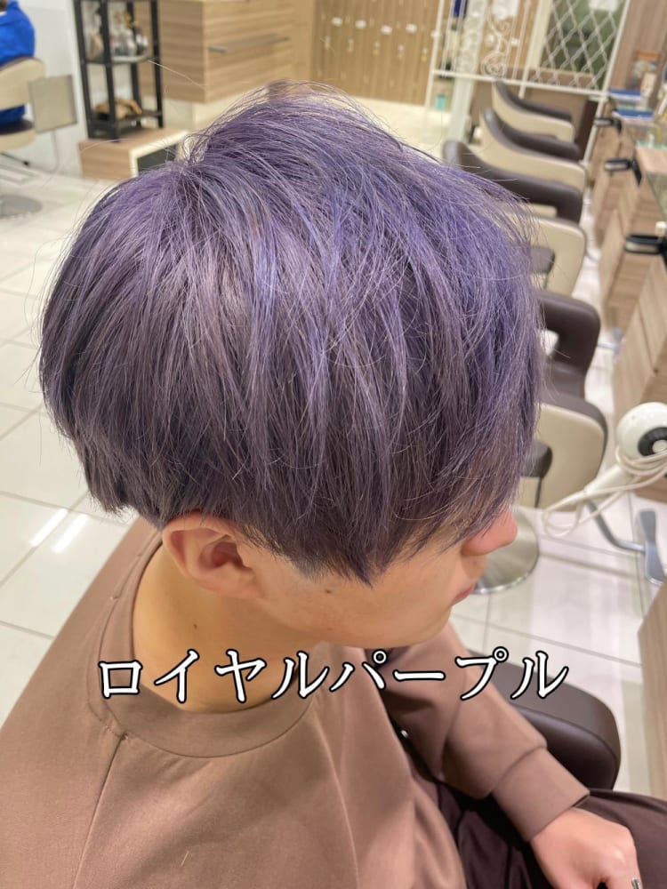 メンズ ロイヤルパープル ヘアカタログ Ash 高円寺店 山口 直人 ヘアサロン 美容院 Ash オフィシャルサイト メンズ ロイヤルパープル ヘアカタログ Ash 高円寺店 山口 直人 ヘアサロン 美容院 Ash オフィシャルサイト