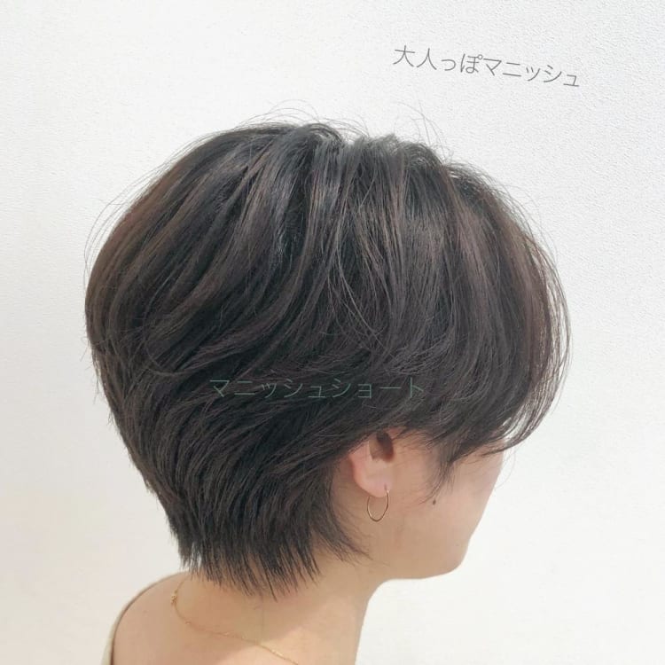 大人っぽマニッシュショート ヘアカタログ Naoki Hair Dressing 銀座店 松永 祐也 ヘアサロン 美容院 Ash オフィシャルサイト