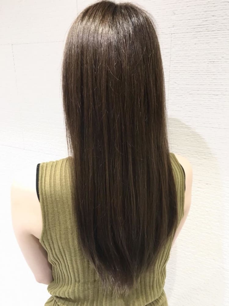 つやつやロングストレート ヘアカタログ Ash 笹塚店 Ash 笹塚店 ヘアサロン 美容院 Ash オフィシャルサイト