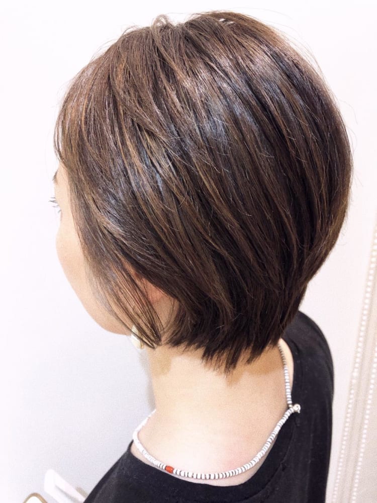お手入れ簡単ショート ヘアカタログ Ash 三ツ境店 勝俣 冴 ヘアサロン 美容院 Ash オフィシャルサイト