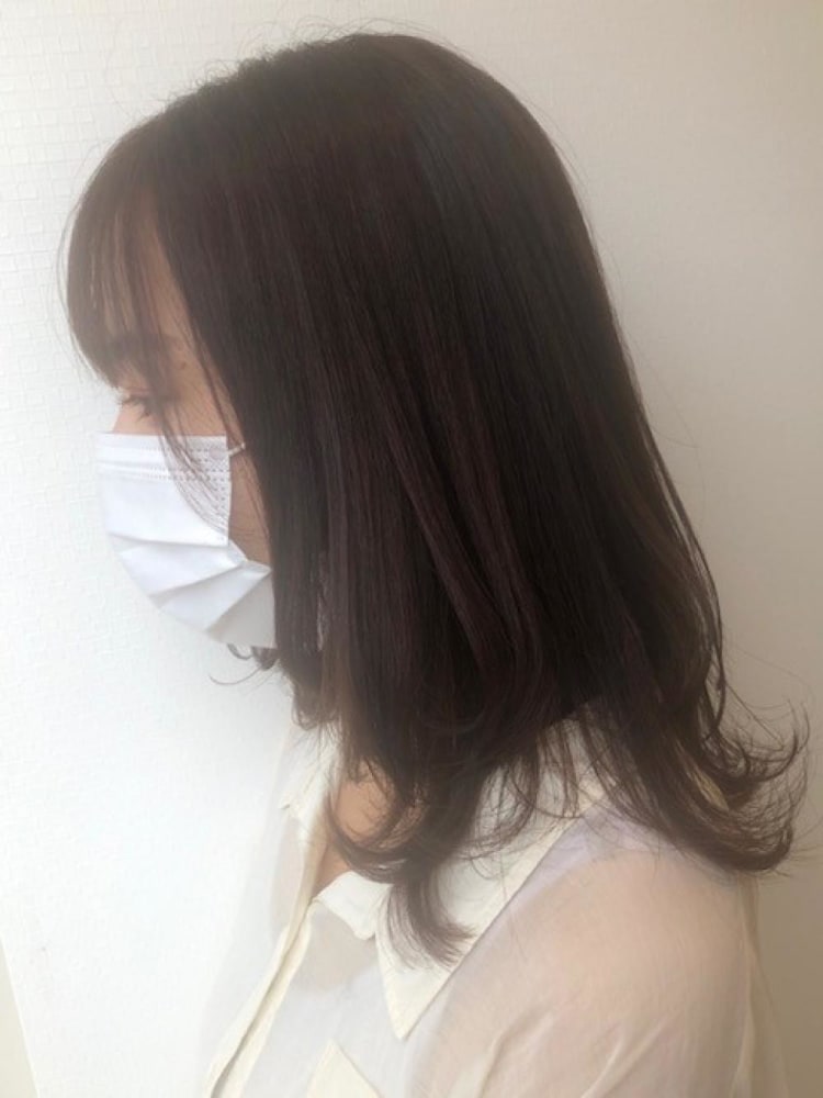 ロングレイヤー ヘアカタログ Ash 宮前平店 亀山 未来 ヘアサロン 美容院 Ash オフィシャルサイト