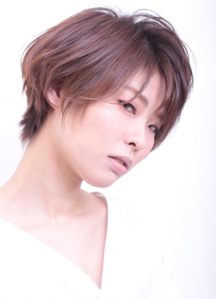 王道ひし形ジェンダーレスショート ヘアカタログ Ash 自由が丘店 坂本 哲也 ヘアサロン 美容院 Ash オフィシャルサイト