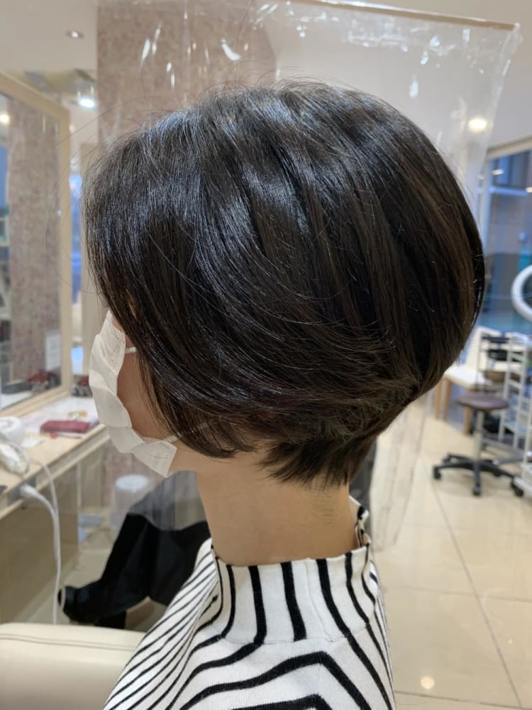 コンパクトショートボブ ヘアカタログ Ash 日吉店 堀井 猛史 ヘアサロン 美容院 Ash オフィシャルサイト コンパクトショートボブ ヘアカタログ Ash 日吉店 堀井 猛史 ヘアサロン 美容院 Ash オフィシャルサイト
