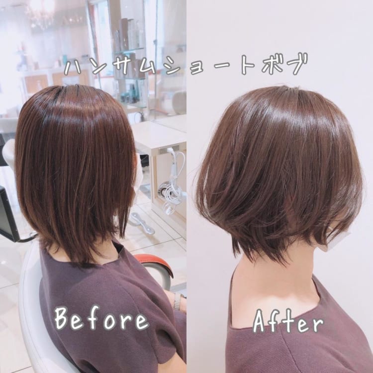 ハンサムショートボブ ヘアカタログ Ash 分倍河原店 鈴木 裕一郎 ヘアサロン 美容院 Ash オフィシャルサイト