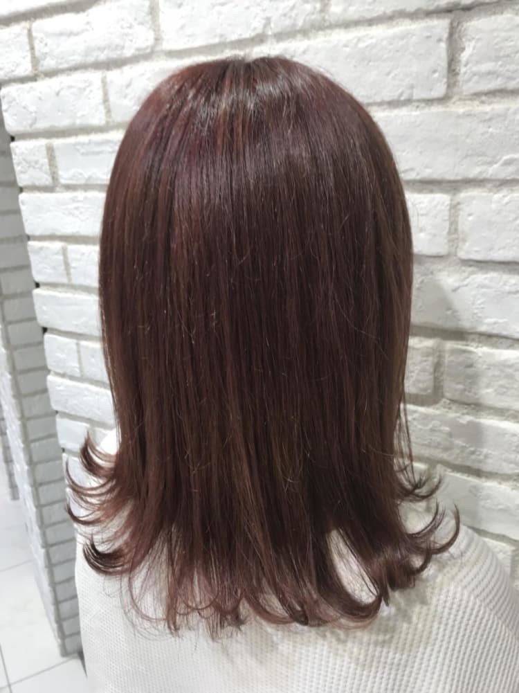 くすみピンクアッシュ ヘアカタログ Ash 戸田公園店 荒川 友里恵 ヘアサロン 美容院 Ash オフィシャルサイト