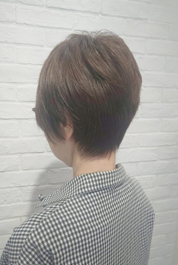 コンパクトな上品ショート ヘアカタログ Ash 石神井公園店 小森谷