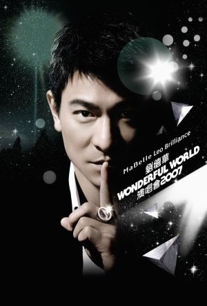 Andy Lau Wonderful World Concert Tour Hong Kong 2007 film poster