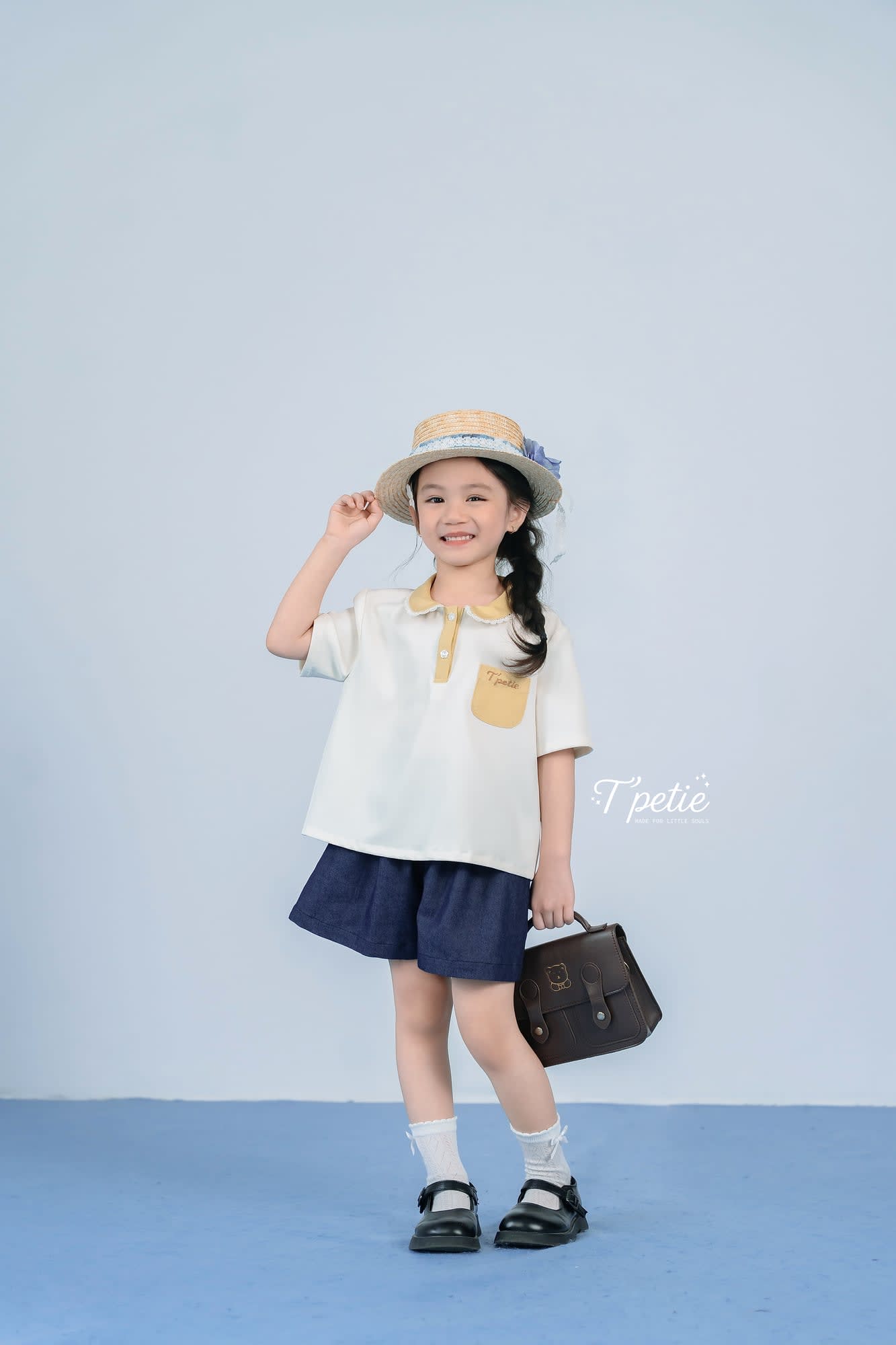 Áo Polo Trang Giấy