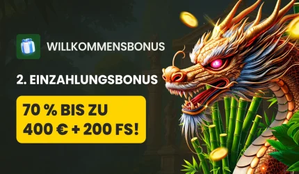 2. EINZAHLUNGSBONUS