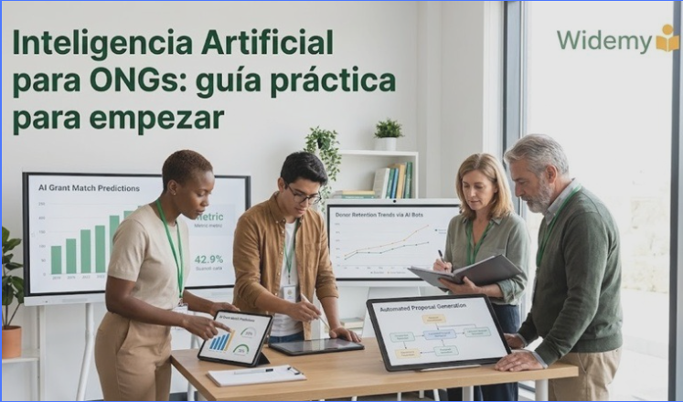 CURSO VIRTUAL: Inteligencia Artificial para ONG (Guía práctica para Empezar)