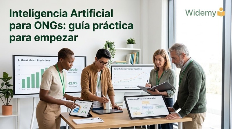 CURSO VIRTUAL: Inteligencia Artificial para ONG (Guía práctica para Empezar)