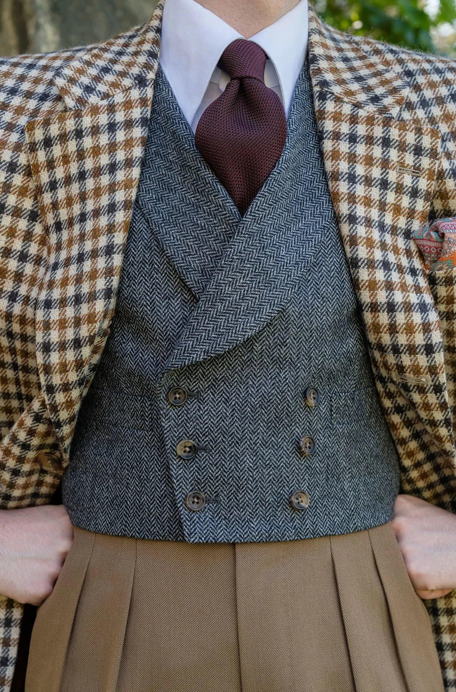 Double Breasted Waistcoat