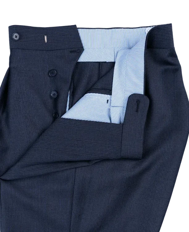 Pocket and vent detail on a jacket back