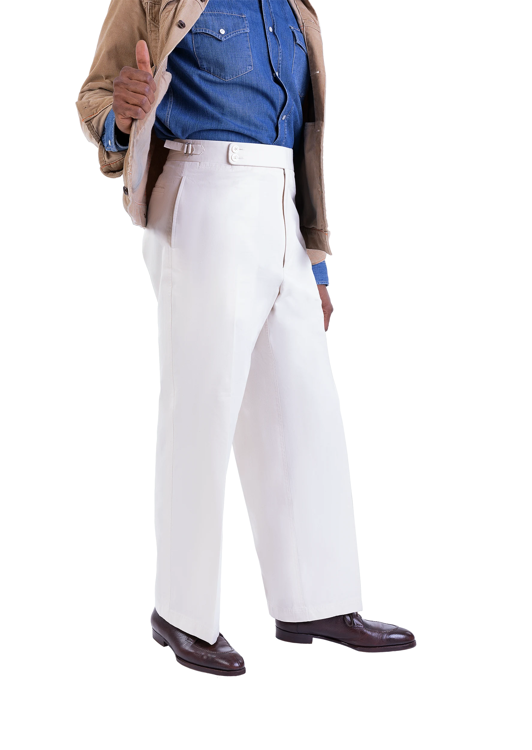 Flat Front Chinos 3