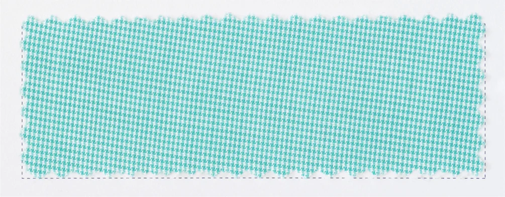 Green Houndstooth - 100% cotton - Voile