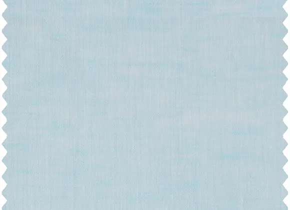 Blue - 100% linen - Sanforized Finish