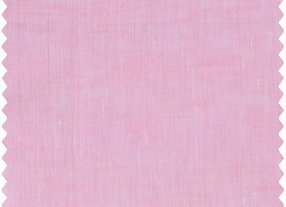 Pink - 100% linen - Sanforized Finish