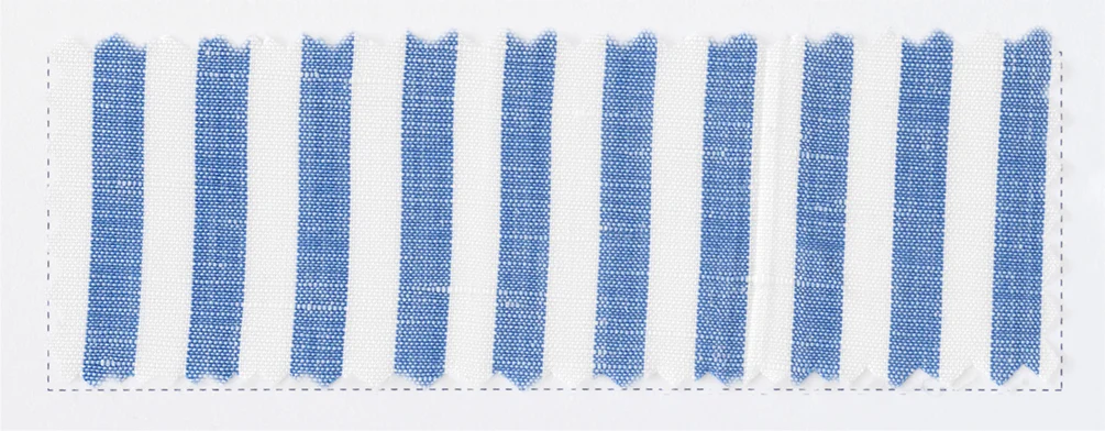 Blue Stripe 3 - 58% cotton 42% linen - Lino Arsenal