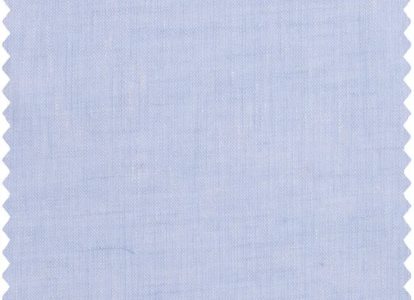 Blue - 100% linen - Soft Sanforized Finish