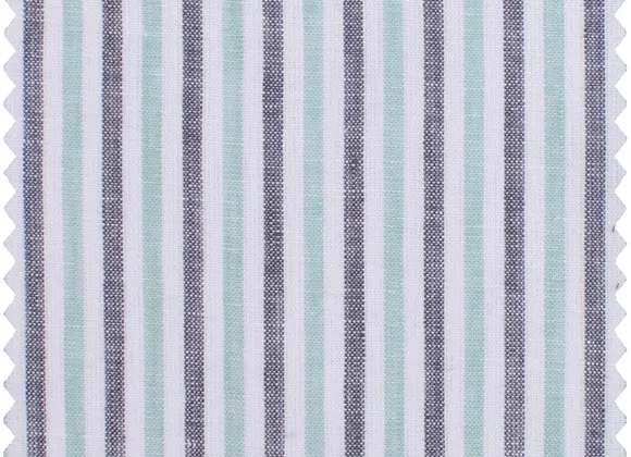 Alternating Stripe 3 - 100% linen - Soft Sanforized Finish