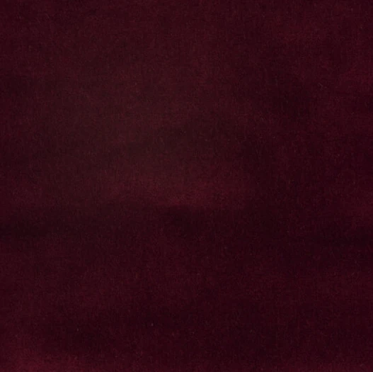 Burgundy Velvet - 100% Cotton - 415g