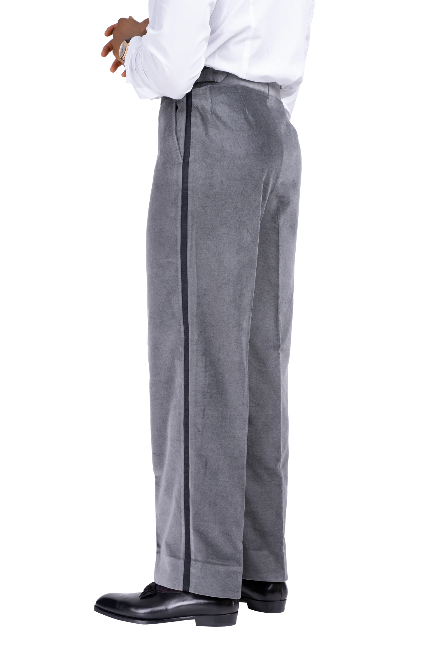 Flat Front Dinner Trousers 3
