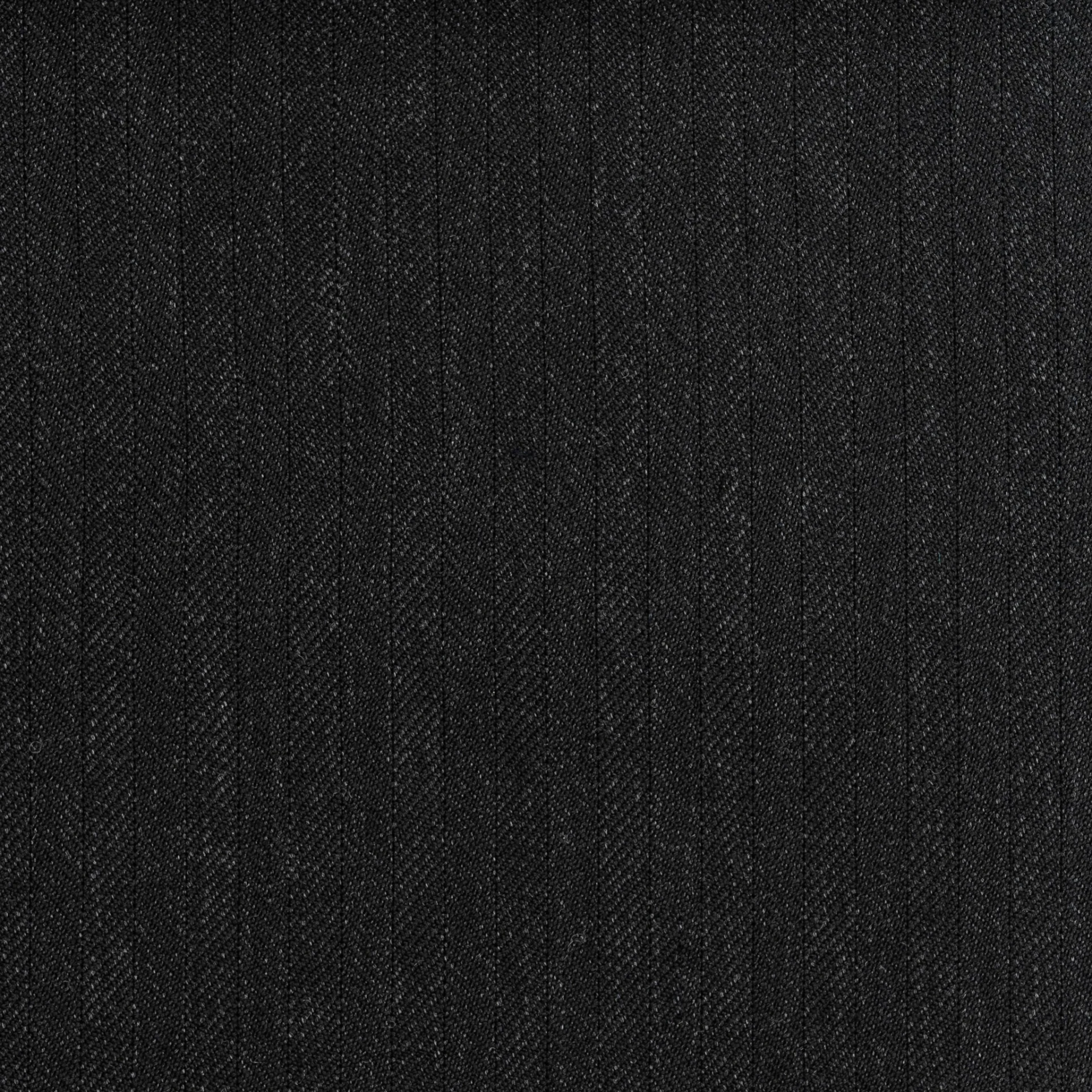 Dark Grey Herringbone - 100% Worsted Wool - 380g