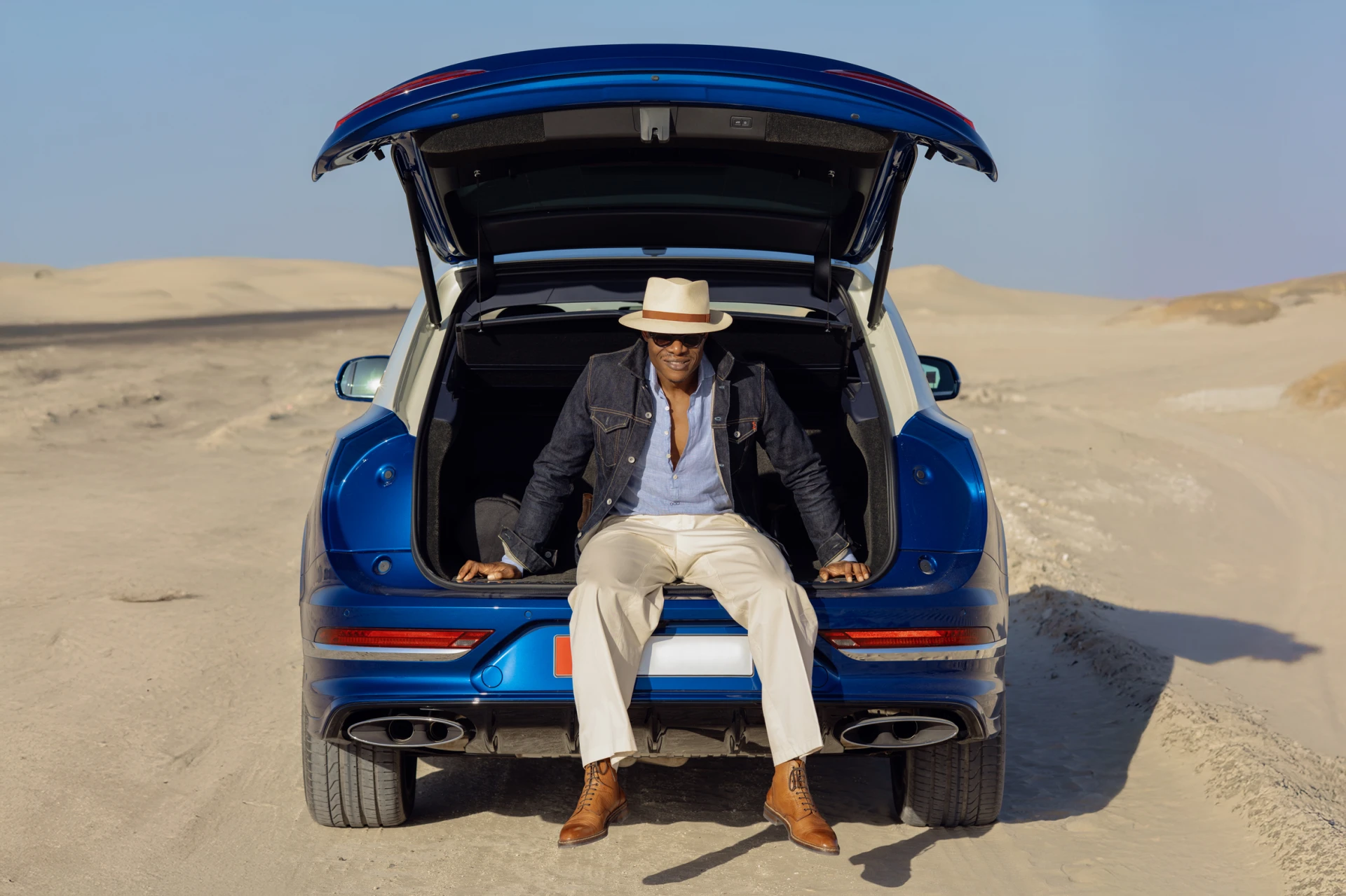 Flat Front Chinos 1