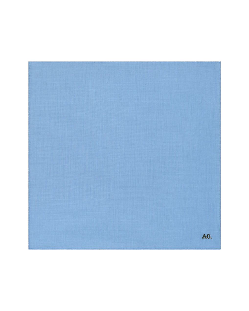 AskOkey Linen Pocket Square in Sky Blue
