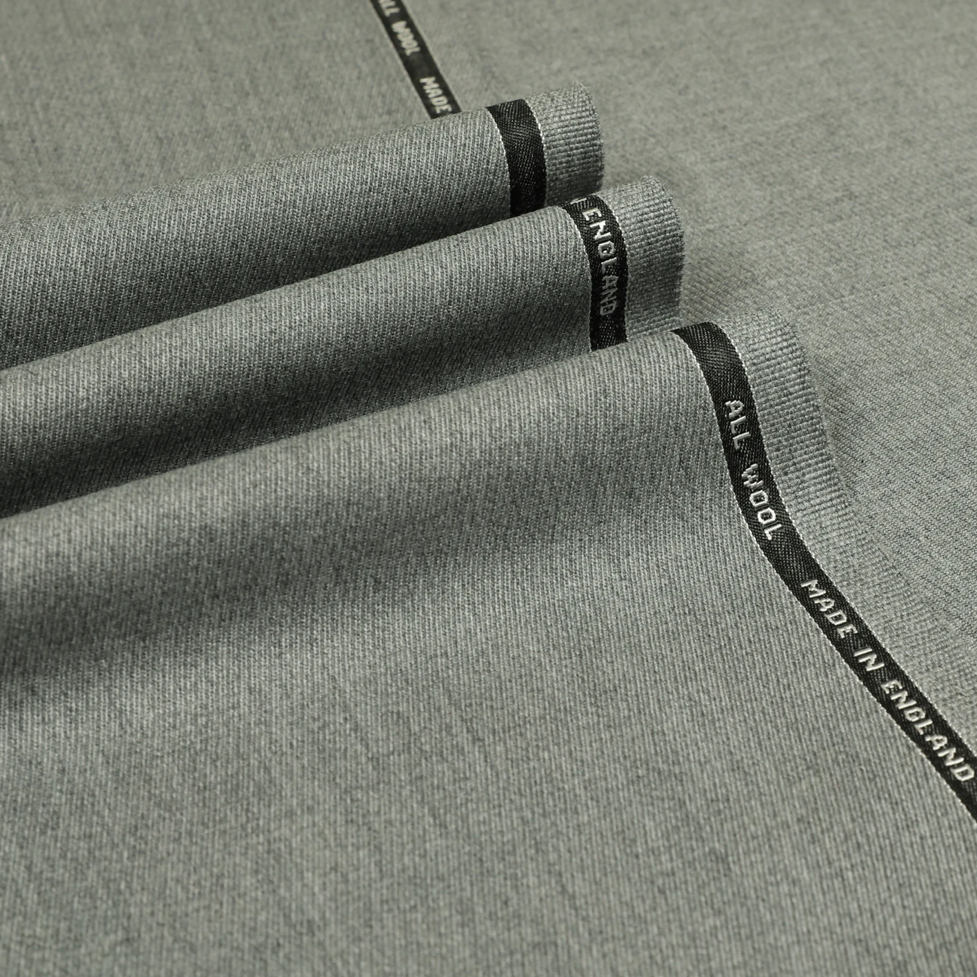 Light Grey Cavalry Twill - 100% Wool - 630g