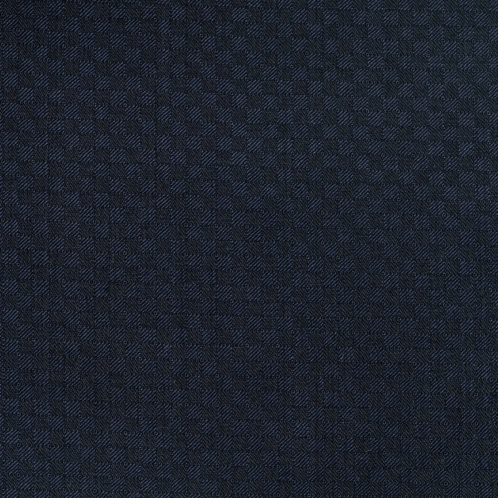 Dark Navy Graph Texture - 100% Worsted Wool - 260g